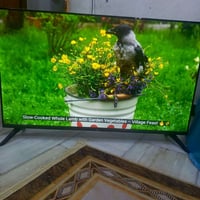 بلازما جبسون حجم 43 سمارت جديدة صارلي سبوع من اخذتها  مكاني المشتل 077...