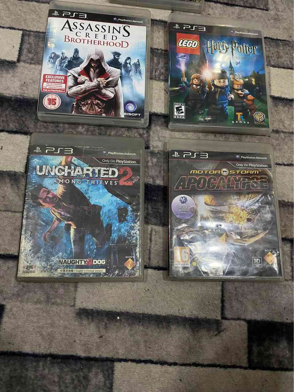 خمس اقراص بلي3 مثل متشوفون بالصور كلش نضيفات وهاي العناوين كدامكم  كلهن شلع 
سعرهن 75 الف مع التوصيل🚚
مكاني بغداد الدوره بغداد, العراق


**إذا كنت صاحب هذا الإعلان وتريد حذفه لأي سبب، رجاءا أرسل رسالة إلى الدعم الفني**