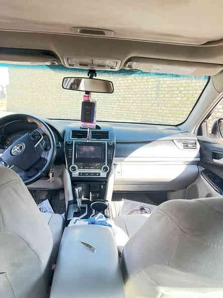 موديل 2014(كامري)
سياره كلين  بدون حادث 
سياره فول موصفات 
فتحه 
بنوراما (كامره خلفيه) 
تحكمات بل ستيرن 
كشنات كهربائي 
تبريد قطعه وحده 
سياره نضيفه متصرف عليها كلشي 
سياره رقمها اربيل سياره راعيها بغداد  
ومعروفه تفاصيلها  شراي اتصل. 
***********
٧٠٨٦٧٣٤٨٥٠٩ 
للستفسار موجوده سياره بغداد وطارميه
