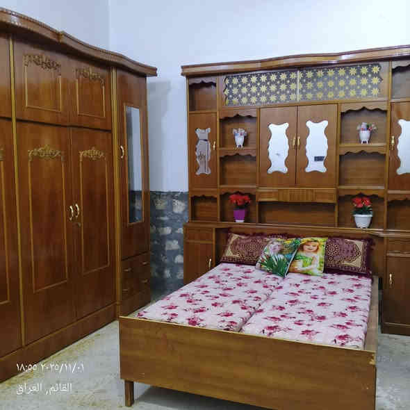 يوجد غرفه نوم عراقي صاج اصلي خشب ثقيل في الرمانه البعبيد السعر 900بي مجال الاستفسار على الرقم ***********/واتساب موجود
