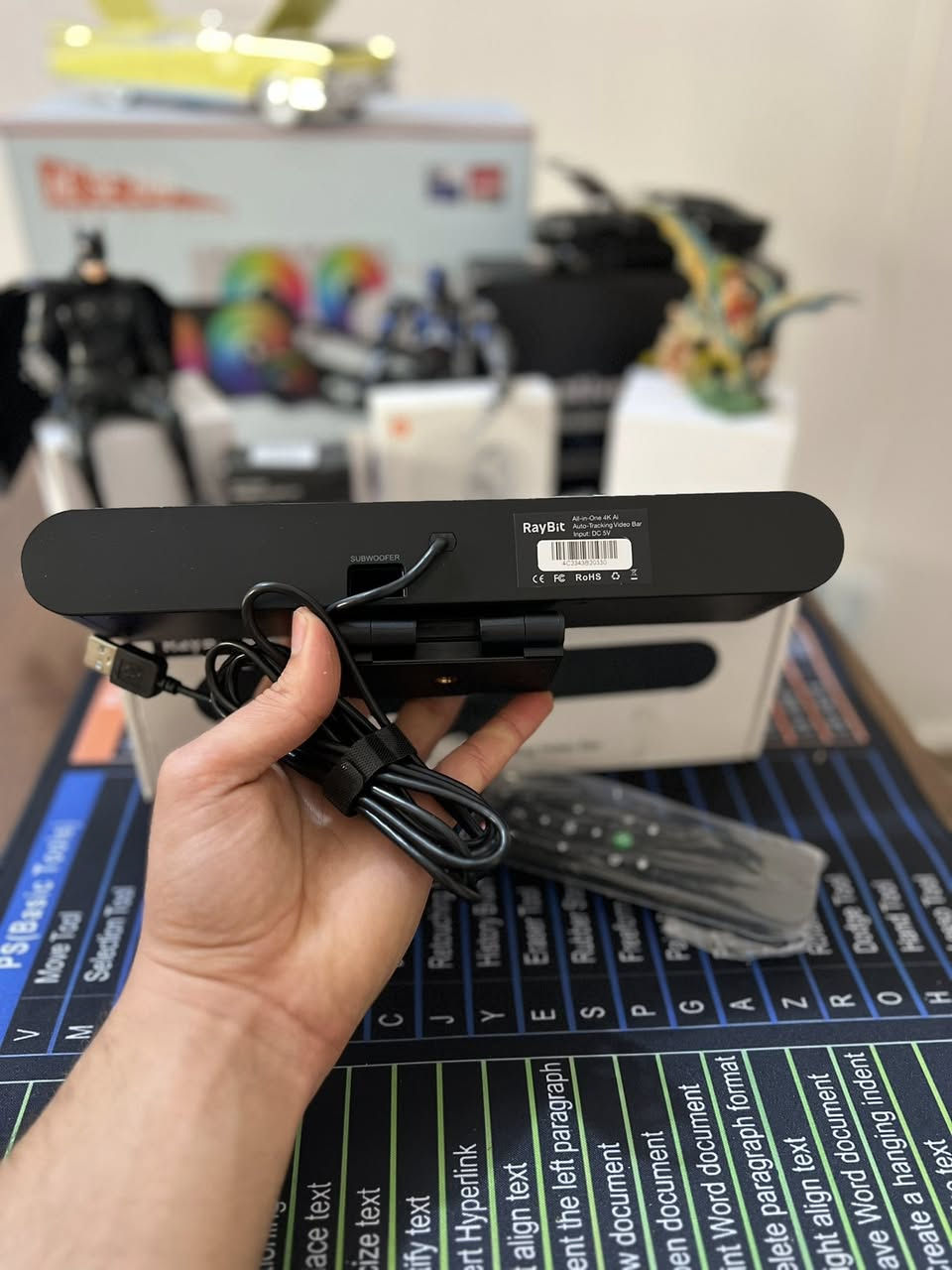 🌎 كاميرا ويب RayBir
📍دقة 4k مدعم بالذكاء الصناعي 
📍تتبع وجوه +تركيز تلقائي
📍مصفوفة مايكروفونات 
📍سماعة ستيريو

خلي سعر وبالعافية


**إذا كنت صاحب هذا الإعلان وتريد حذفه لأي سبب، رجاءا أرسل رسالة إلى الدعم الفني**