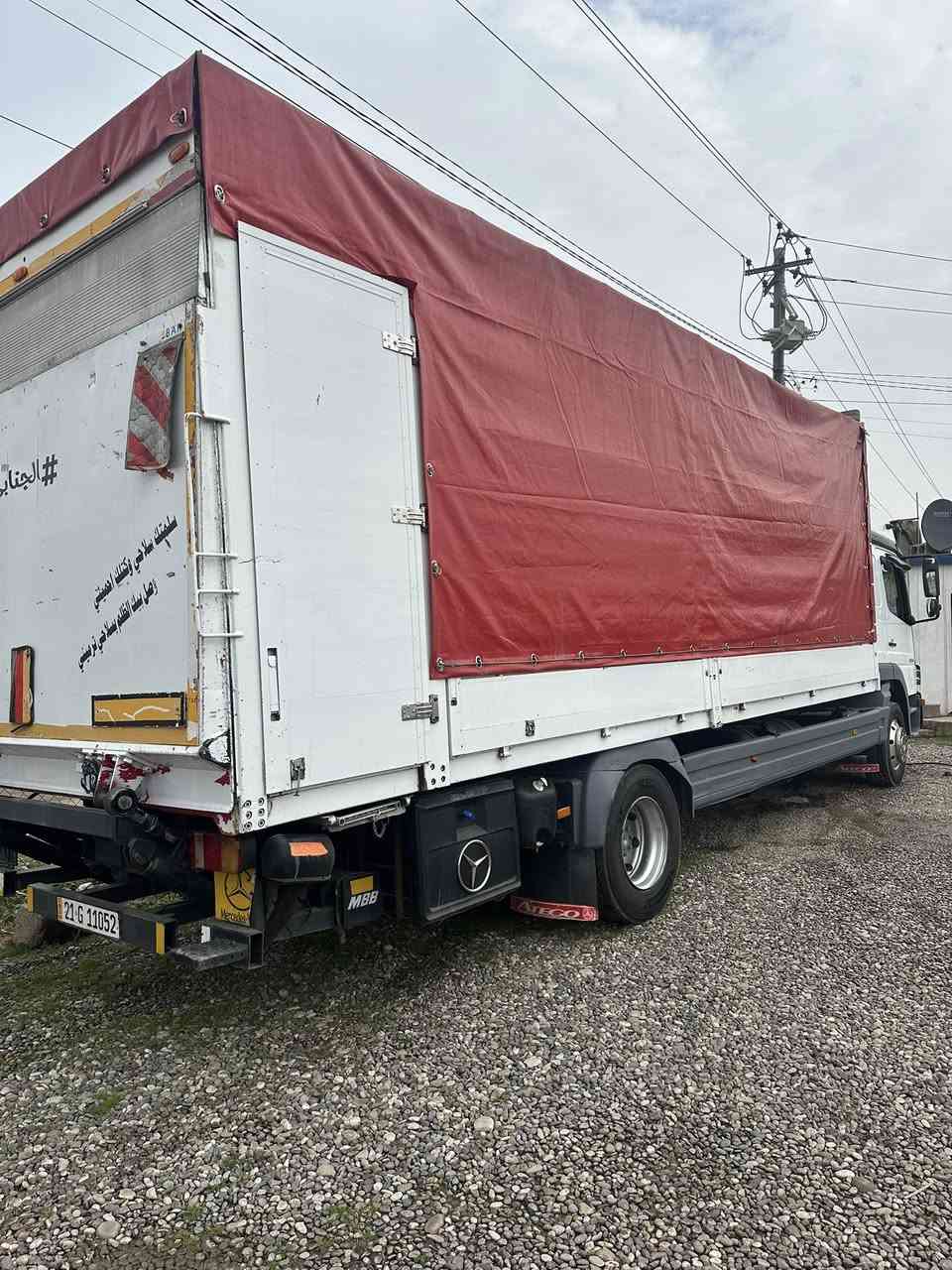 للبيع موديل 2006 فول مواصفات طول سبعه وربع مكان اربيل سعر 250
***********
