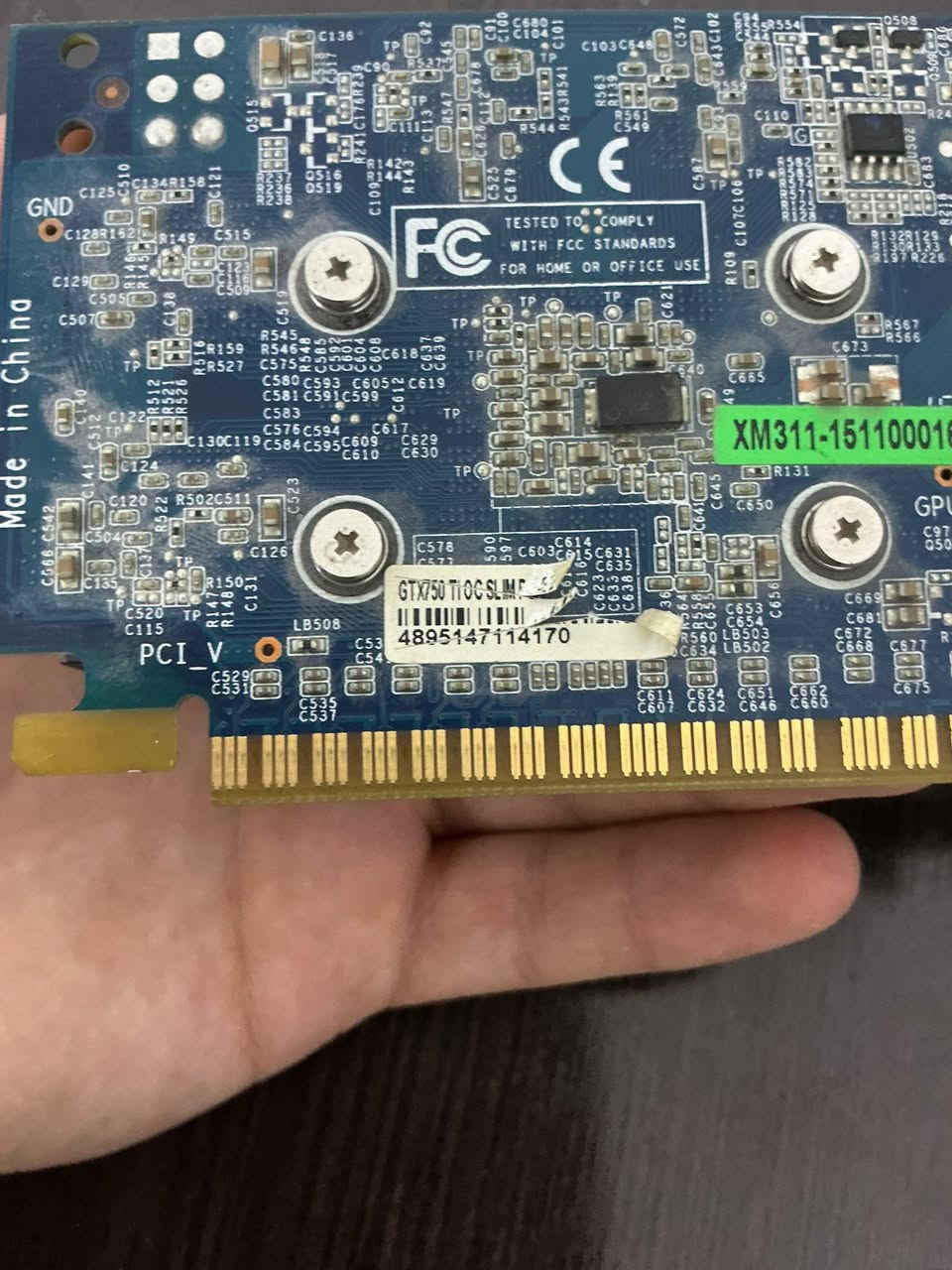 Gpu 750ti مستعمل للبيع ب 35الف


**إذا كنت صاحب هذا الإعلان وتريد حذفه لأي سبب، رجاءا أرسل رسالة إلى الدعم الفني**