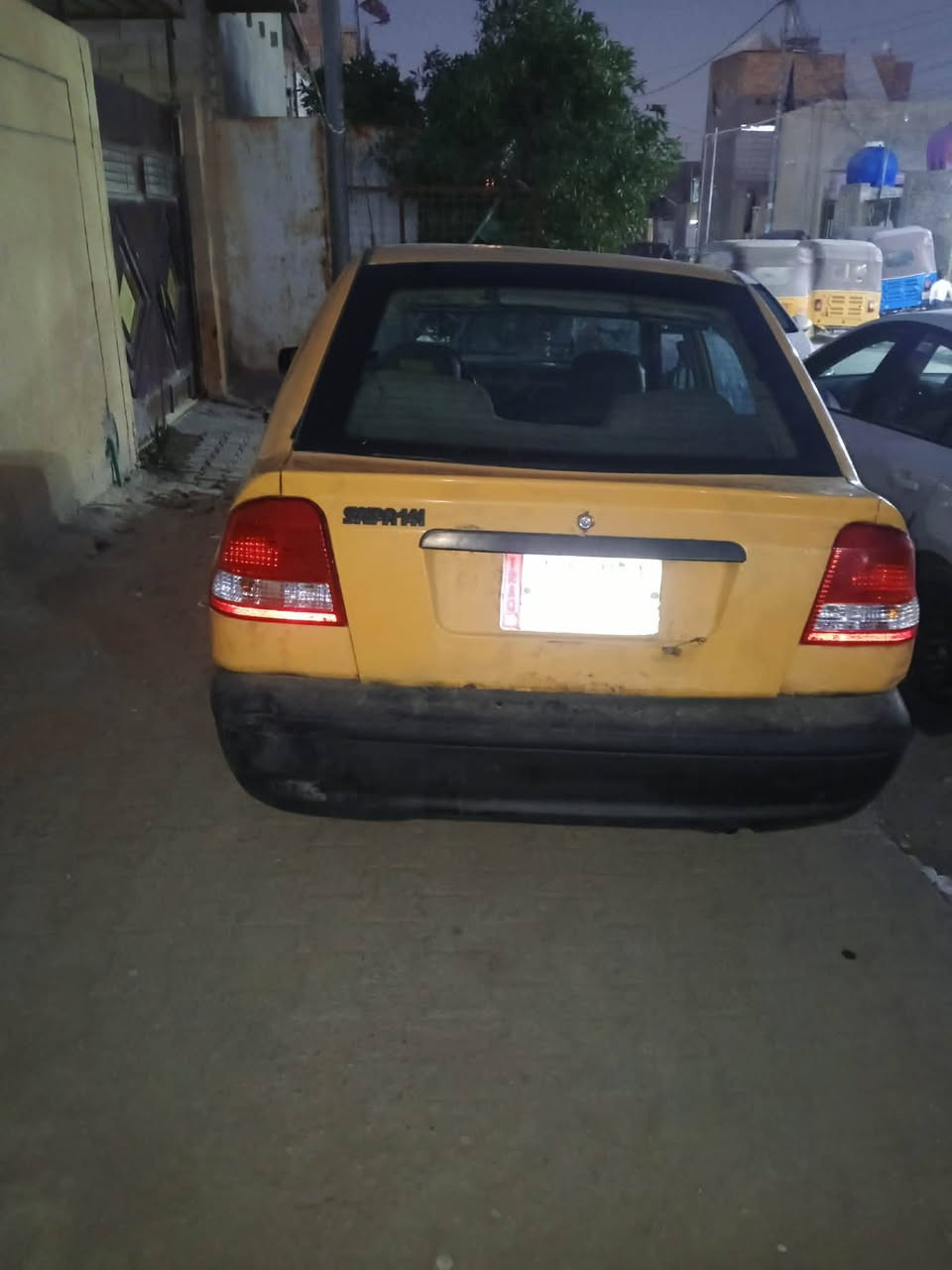 السلام عليكم البيع سايبه موديل 9رقم ال مثنى ألماني مكينه وكير جدد تخم تاير جديد كهربائيات شغاله السعر 8ورقات وبيه مجال الشراي العنوان كربلاء الاتصال على الرقم الموجود مستعجل عل بيع ***********
