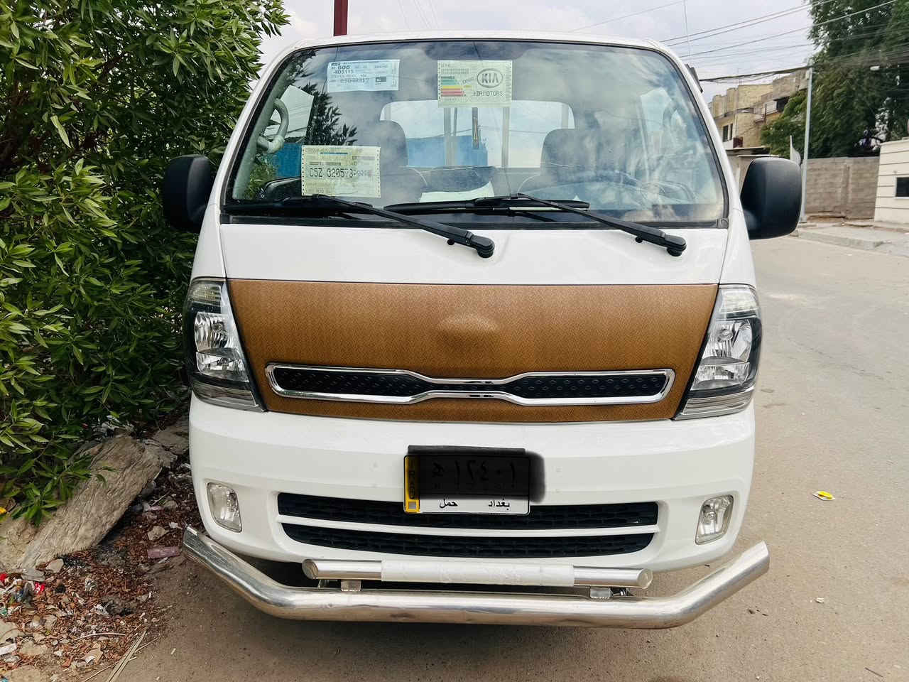 سلام عليكم
سلام عليكم كيا فحل مفتوح 4000 موديل 2020شكل 21
سياره مكفوله من كلشي رقم بغداد مشروع وطني 
تحويل مباشر عنواني بغداد 
رايدها ب153 
***********
