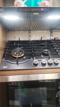 دي ال سي DLC🥘 🥣 🍛 🍛 🍜 🤝 🍿 🫕 🍲 🥘  طباخ DLC بلت ان حجم 60 سم أسود مطفي ا...