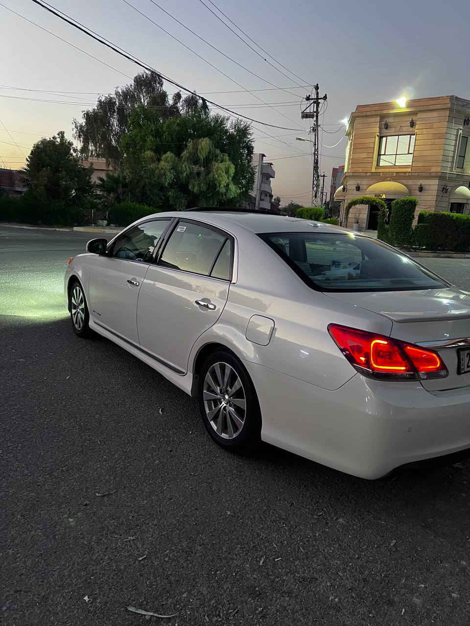 تويوتا اڤلون 2012 خليجي limetide
100km ماشيه
كلين تايتل
بدون اي شي
رقم سنويه جديد رقم سليمانية
رقم موبيل
سعر  (240)
 *********** كركوك, العراق
