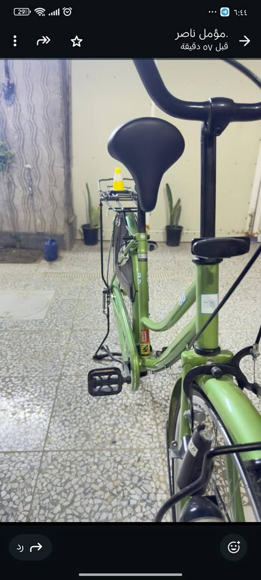 السلام عليكم بايسكل بي دي كامل كلشي ما عايز موديل 21 بي شخطين بس وما مبين لونه يخبل شوفه عينك سعره 145 وبي مجال ل شراي مكان نجف شارع المطار الجديد مو شراي لا يعامل 👍🏿🥰


**إذا كنت صاحب هذا الإعلان وتريد حذفه لأي سبب، رجاءا أرسل رسالة إلى الدعم الفني**