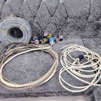 07731717075  متاح عندي كيبل ١٠ متر و مجموعة وايرات مع صونده ٢٠ متر للب...