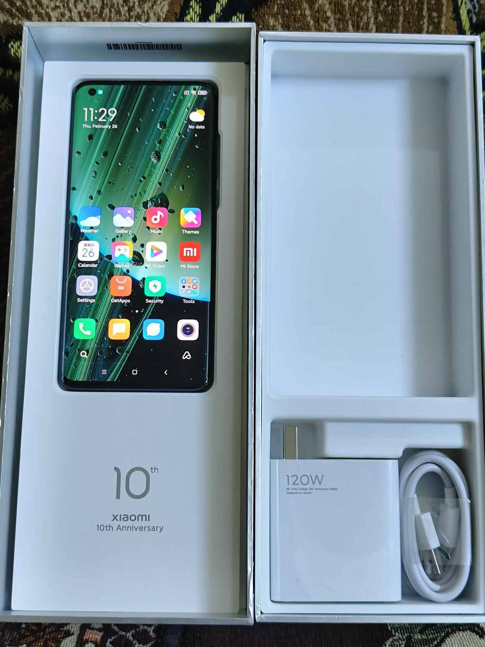 قطعة نادرة شاومي 10 الترا نسخه خاصه 
256 رام 12
زوم x120
شحن 120 واط
يدعم خدمات كوكل غير مستخدم مع كامل ملحقاته كركوك, العراق


**إذا كنت صاحب هذا الإعلان وتريد حذفه لأي سبب، رجاءا أرسل رسالة إلى الدعم الفني**