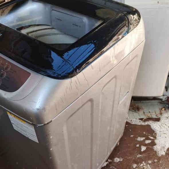 غساله فول اتوماتيك نوع سامسونج حجم 13 كيلو نضيفه وعشغل وضمان بيهه السعر 125 العنوان كربلاء الهاتف *********** كربلاء
