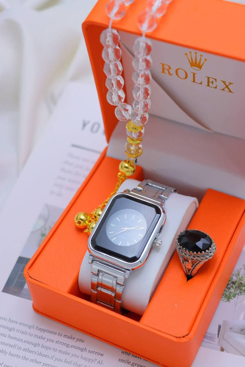 🔥 خصم خاص لفترة محدودة 🔥
طقم رجالي فاخر ⌚🖤
ساعة + خاتم + مسباح بأناقة تخطف النظر
✨ السعر بعد الخصم يفوتك إذا تتأخر
📦 توصيل لكل محافظات العراق
قناة التلي/.  https://t.me/smailAH


**إذا كنت صاحب هذا الإعلان وتريد حذفه لأي سبب، رجاءا أرسل رسالة إلى الدعم الفني**