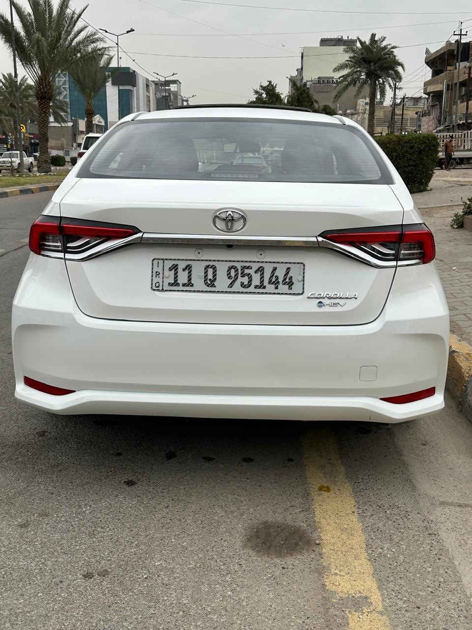 السلام عليكم
كورولا 2024 صيني هايبرد شكل الخليجي
داخل جلد اسود بلادي 
مواصفات الصيني معروفة
فتحة سقف تحديد مسار رادار كامرة
السعر 155 ورقة 
مكانهة حي العدل بغداد
رقم الهاتف: ***********
