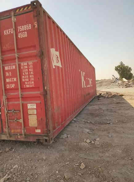 حاويه ١٢ متر السعر ٢٦ ورقه بغداد ***********
