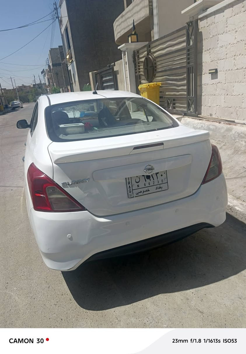 سلام عليكم سني نيسان هندي 2018 سونار موجود ب صور سيارةحدادية  كير محرك خير من الله رقم بغداد سعر 98 وبيه مجال الاتصال ***********.
العنوان بغداد حي الجهاد
