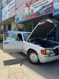 مرسيدس • موديل ١٩٨٧ • بغداد الاقصر الأبيض