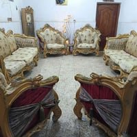 ١٠ مقاعد • خشب زان مصري • بعقوبه