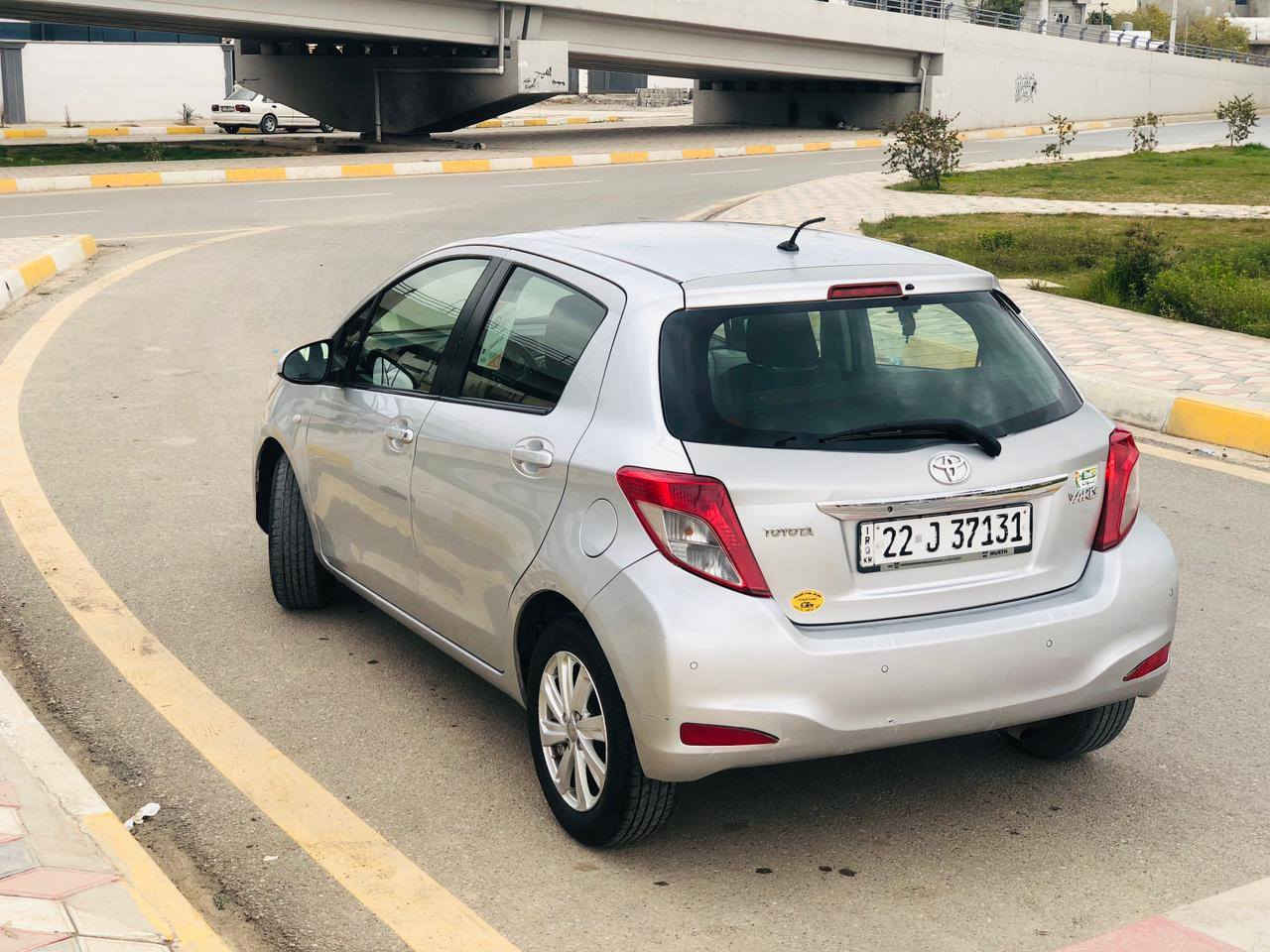 يارس موديل 2013بيه 2قطعه صبخ سنويه سنه منتهي بيه دفتر بنزين موجود بكركوك)***********
