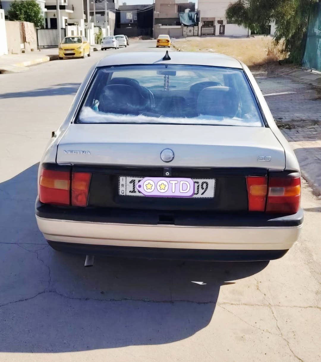 فكترا موديل 93 محرك 20 مشروع وطني
ارقام وسنوية حتى هزة جديد بطاقة بانزين موجود  سيارة جاهزة ونظيفة من كل نواحي بدون اي نقص سعرة34 
او مراوس مكانة كركوك***********
