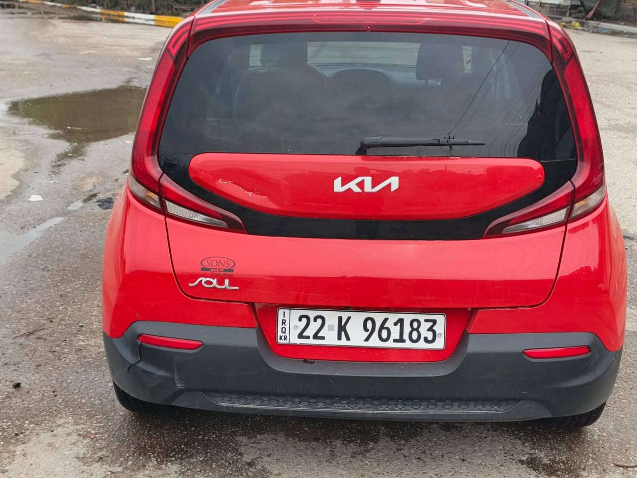 كيا صول موديل22 رقم اربيل انكليزي ماشيه 70الف السعر 165عنوان السياره بغداد الحريه للاستفسار ***********
