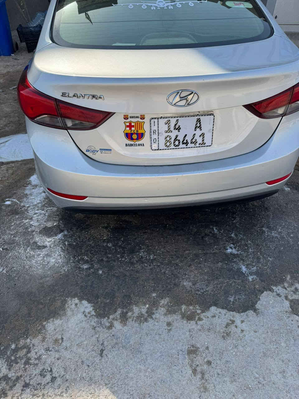 النترا وارد امريكي مديل 2016 رقم بصره سنويه باسمي ل2030  بيه 3 قطع صبغ  مكينه وكير وحداديه كله كفاله تخم تايرات جديد مكاني بصره حي بغداد رقم *********** سعر 105
