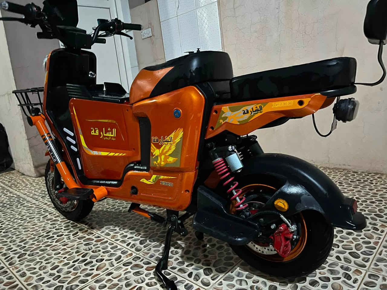 السلام عليكم
متوفر دراجه x900موديل2026  5بطاريات الماطور صارلي شهر ونص مشتري كل غراضها موجوده اطيك شرط تودي لاي مكان تفحصه السعر 535 ومجال مكاني ديالى خانقين /***********
