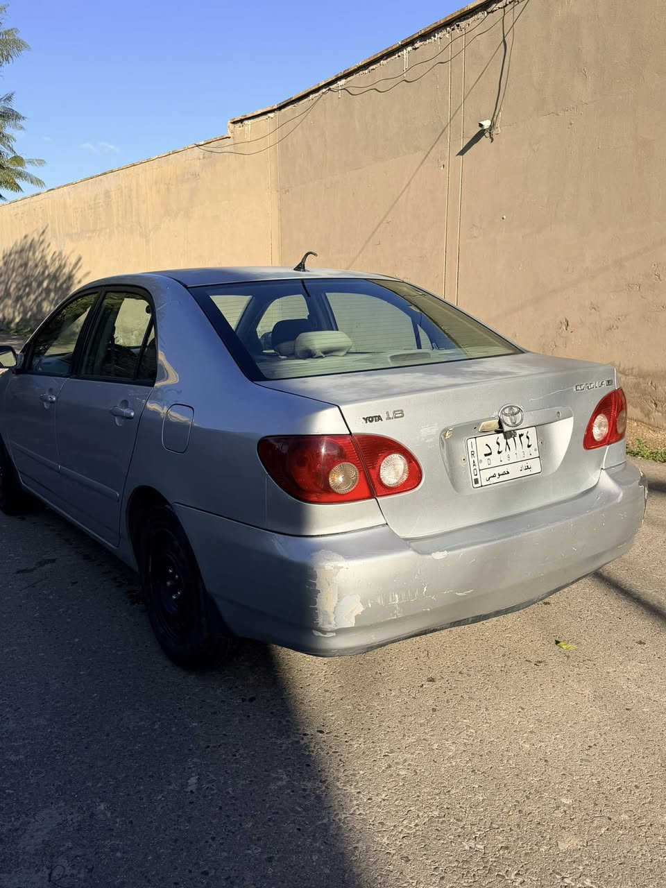 وارد امريكي بيها قطع صبغ ابيع حزام كورلا نحلة موديل 2008
محرك 1800
ماشية ١٨٠ الف كيلو متر حقيقي 
مكانها بغداد رقمها بغداد 
رايدها ٨٥ وبيها مجال 
***********
