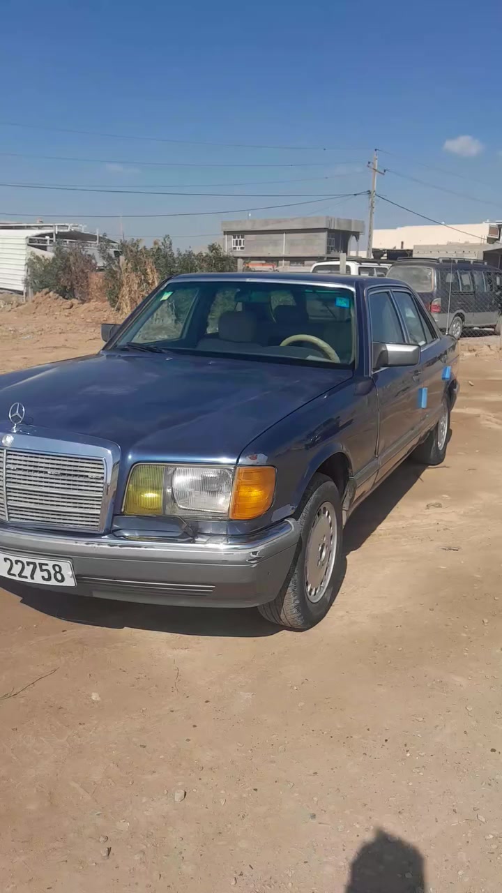 السلام عليكم مرسيدس للبيع مرسيدس رئاسي كير محرك بلادي 
مديل 86 تخم تاير كشر بلادي صدر خلفي امامي جديد سنوية لل30 رقم نكليزي.       السعر 53 
عنوان ديالى خان بني سعد 
رقم ***********
