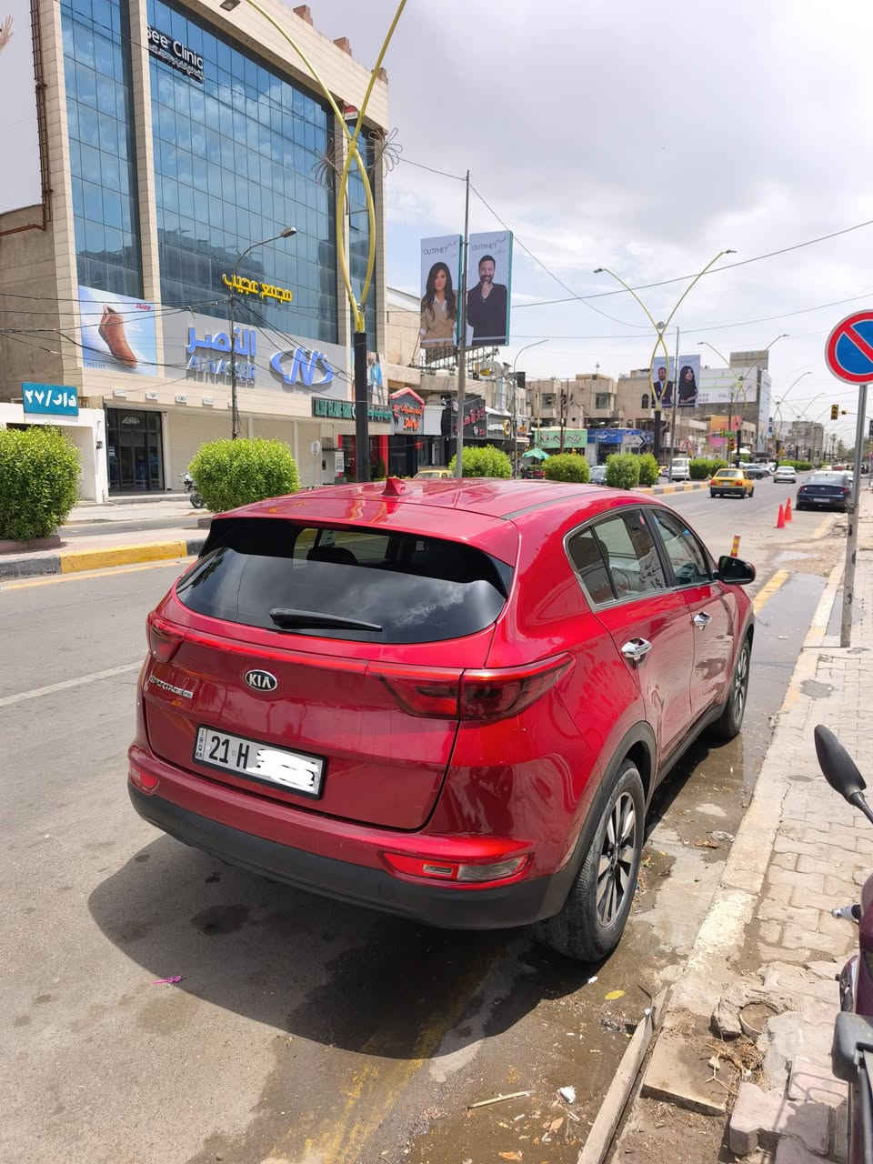 كيا سبورتج 2018 امريكي فئة FE
وارد كلين تايتل بدون حادث
رقم سليمانية بأسمي 
ماشية 73 الف ميل 
بيها بابين يمين بارد
السعر 145 ورقة 
للاستفسار : ***********
