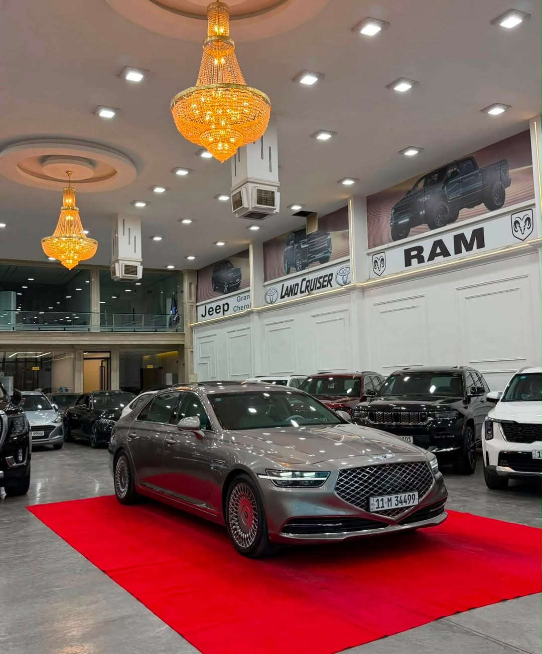 السلام عليكم
‏(Genesis .G90 )
موديل : 2022 
ماشية : 30 الف 
المواصفات 
فتحة 
بصمة 
بصمة ابواب 
شاشة 
شاشات خلفية 
كاميرات 360 درجة 
رادارات 
تحديد مسار 
قيادة ذاتية 
داتا شو 
توقف ذاتي عند الاقتراب 
كشنات جلد 
كشنات كهرباء 
كشنات الخلفية VIP
كشنات تدفئة + تبريد 
ذاكرة خزن ميموري 
صاجات 
شاحن موبايل 
 5 برات كهرباء
حساسات امامية + خلفية 
ماوس 
سستم صوت سماعات 
قطعتين تبريد 
التنته كنتارة 
تحكم ستيرن جهتين 
كروز سرعة 
شفتات ستيرن 
ستيرن كهرباء 
ستيرن هيتر 
مري شفط كهرباء 
اشاير بالمري 
ترحيب 
الصندوك كهرباء 
ويل كب كروم 
دبل كزوز 
لايت زنون 
لد امامي 
بك لايت لد 
المكينة 8 سلندر 5000 
(رقم بغداد الجديد مشروع وطني بأسمي)
الحادث : السيارة بيها ٤ قطع صبغ بدون اي دواخل بدون ايرباك . ( صور الحادث + السونار مرفق ) 
السعر : 338 وبيها مجال بسيط 
العنوان : بغداد الكاظمية قرب مرور الكاظمية معارض جكوك شركة البحر المميز  
للاستفسار 
عبدالرحمن 
 ***********
 ***********
