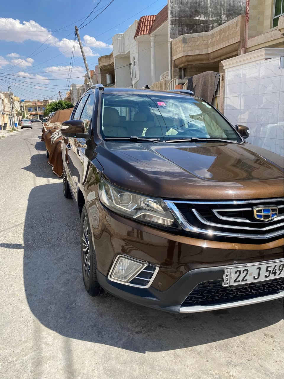 جيلي امكراند x7 موديل 2018 بيها قطعتين صبغ فقط كير مكينه كامري كير مكينه تبريد شرط ماشيه 120الف مكاني اربيل سعر 105 ومجال بسيط
*********** أربيل, العراق
