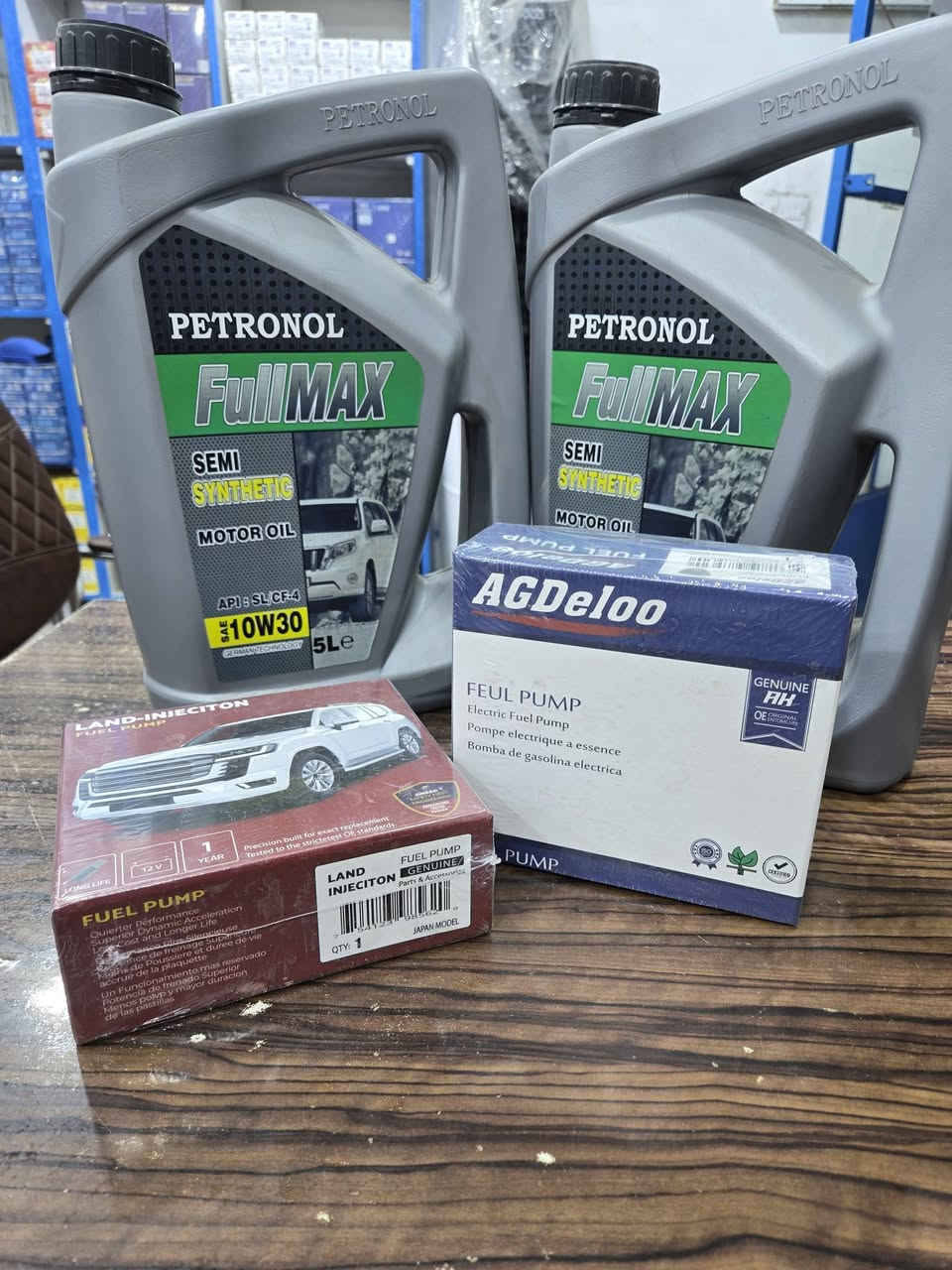 🔥🔥عرض اليوم لا يفوت🔥🔥دبة زيت Petronol الاصلي تركي💯💯👌لزوجة 10w30 semi syntheticمع هدية فيت بم جوكر نوعيه جيدة جدا✔️✔️ ملائم للمحركات ونعومة عاليه✅️✅️يلائم جميع السيارات الكورية-اليابانيه-الامريكيه-الايرانيه
سعر العرض هو ٣٥الف فقط🔴🔴
دبة دهن مع+فيت بم هدية 🎁 
كمية محدودة جدا🔴🔴
توصيل 🚚 🚚 لجميع أنحاء العراق 
يتوفر لدينا بلكات-مجاول-فيت بم لجميع أنواع السيارات 🚗


**إذا كنت صاحب هذا الإعلان وتريد حذفه لأي سبب، رجاءا أرسل رسالة إلى الدعم الفني**