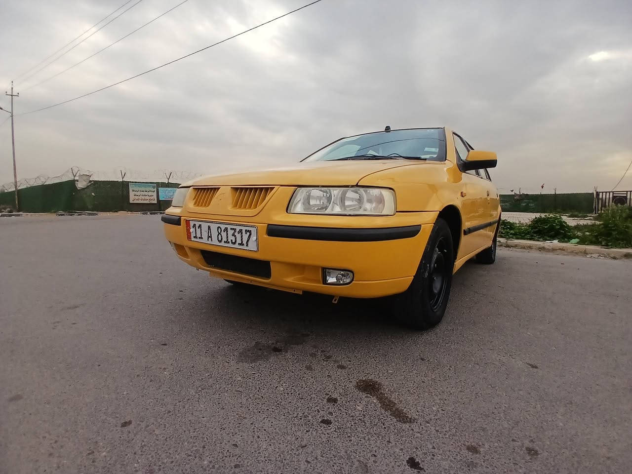 السلام عليكم سمند موديل 2011 لا ضربة ولا تبديل بيهه صبغ شي قليل لا اخياس ولا جراد كير مكينة جدد تخم تاير حدادية أمامي خلفي جديد دوشمة عام أصلية كهربياتهه كلهه شغالة سنترلك لايت زنون عالي رقم نكليزي سنوية 2030 هية غرامة صفر محولهه جديدة بارد مابيهه صفاح موس عارضهه 40 بيهه مجال حك الجية مكاني بغداد رقمي ***********
