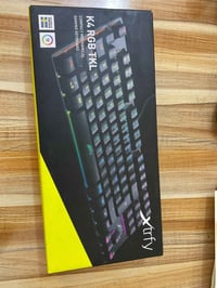 كيبورد Xtrfy K4 RGB TKL الحاله مستخدم نظيف جداً استعمال قليل  النوع: م...