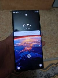 نوت 10 بلاص ذاكرة 256 بي فطور بل شاشة جهاز فول سعرة 230 الف وبي مجال ا...