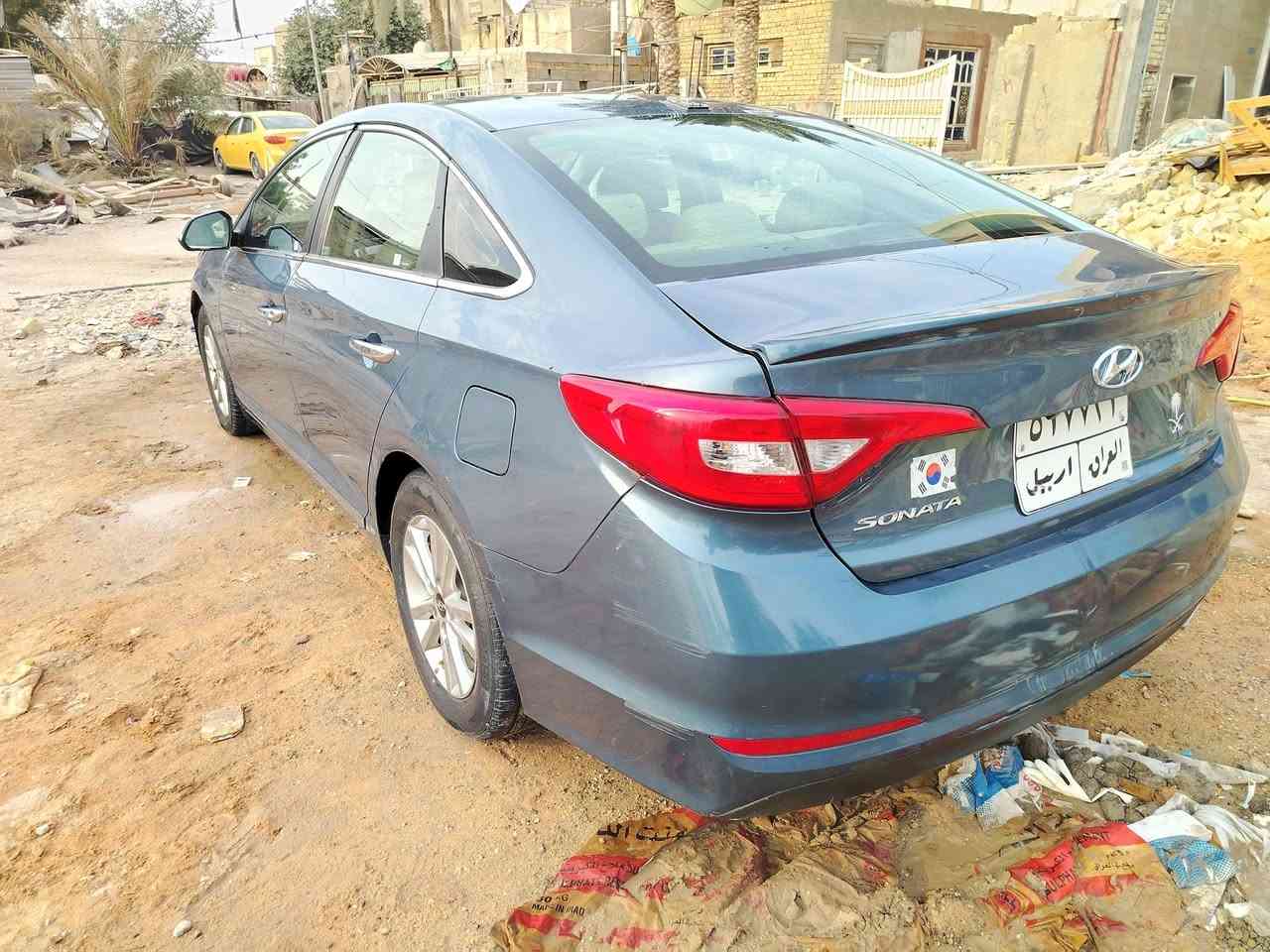 هونداي سوناتا موديل 2017ورد امريكي حادثه تبديل بنيد وبارد بل جاملغ الامامي قليل لباقي مكفوله ليبل وحد عده البنيد رقم أربيل تريد تحويل تريد وكاله حاضر  موصفات شاشه تحكم جهتين قفل سرعه مود درايف ٣ نواع قياده داخل بيجي ماشيه ٩٧ محرك 2400 ع فحص سياره جهازه  بيع مستعجل 108 مكاني ديوانيه حي العسكري ***********
