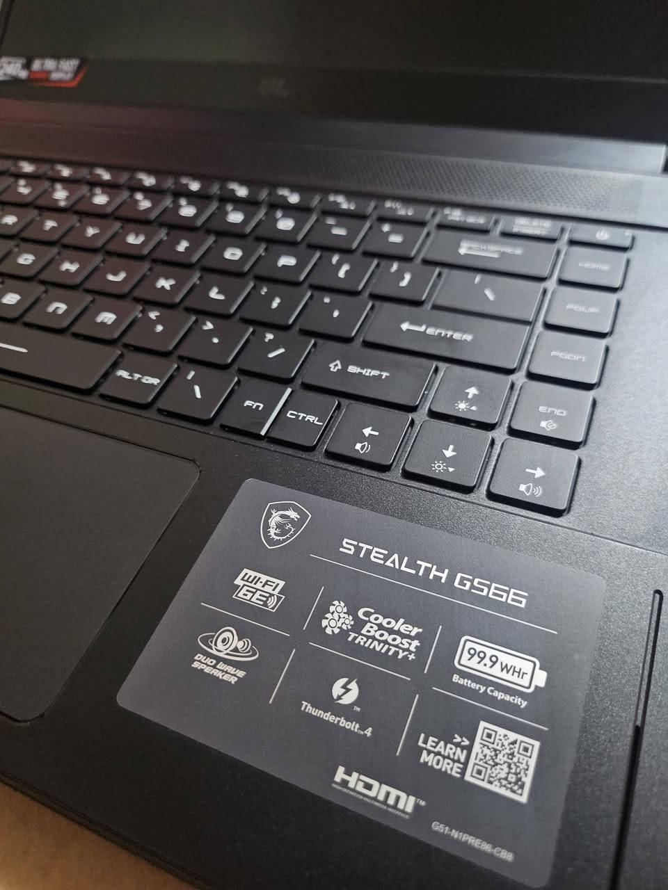 لابتوب للبيع Msi stealth gs66
نظيف جدا استخدام قليل كارتونته موجودة 
المواصفات 
i7 12700h 
Ram 16 5200hz مطور الى قطعتين 
Rtx 3070ti 8gb 
Ssd nvme 512 
Screen 1080p 240hz تقنية dsr استجابة عالية
 نظام تبريد تيربو 3 فانات 
طبعا كارت لابتوب يجي نسخة ال 3070ti ال هية  اقوة حته من لابتوبات 5060 بل اداء الخام 
لابتوب جدا قوي بل برامج الهندسية والعاب 
نظيف ويا كارتونتة وملحقاته 
السعر مليون و 450 الف 
رقمي ***********
