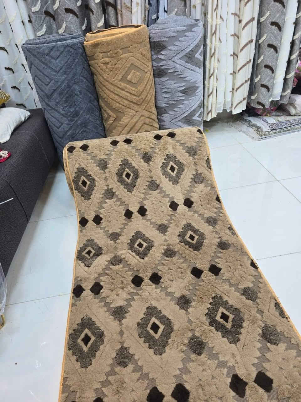 مدات بوهيمي امتار
العرض متر والطول حسب الطلب
الظهر كابوي
سعر المتر 6الف
للحجز والاستفسار مراسله الصفحه ع
يوجد خدمه توصيل بغداد وجميع محافظات العراق


**إذا كنت صاحب هذا الإعلان وتريد حذفه لأي سبب، رجاءا أرسل رسالة إلى الدعم الفني**