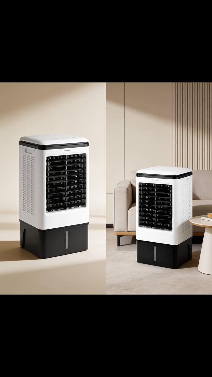 مكيف 20 لتر Air Cooler مزود بريموت كنترول 3 سرعات❄️

مكيف Air Cooler من OLSENMARK خيار عملي للبيت، المكتب أو الغرفة، يجي بسعة خزان 20 لتر ويشتغل بقوة 80 واط حتى يعطيك تبريد مريح مع استهلاك مناسب. الجهاز مزود بريموت كنترول، 3 سرعات للهواء، مؤقت لحد 7.5 ساعات، ويا خاصية التوزيع التلقائي للهواء حتى يوصل الهوا بشكل أفضل بالمكان. ومناسب خاصة بالأجواء الحارة لأن بيه تقنية صندوق الثلج حتى يعطي تبريد ألطف وأبرد.
المواصفات الأساسية
الماركة: OLSENMARK
 الموديل: OMAC1664S
 نوع المنتج: مكيف هواء / Air Cooler
 سعة الخزان: 20 لتر
 القدرة: 80 واط
 عدد السرعات: 3 سرعات
 التحكم: ريموت كنترول
 المؤقت: حتى 7.5 ساعات
 توزيع الهواء: يمين / يسار تلقائي
 توجيه الهواء: فوق / جوه يدوي
 تقنية التبريد: Ice Box Technology
 الموتور: نحاس خالص
 معدل تدفق الهواء: 2000 متر مكعب/الساعة
 المساحة المناسبة: 10–15 متر مربع
 استهلاك الماء: 1–3 لتر
 الجهد الكهربائي: 220–240V / 50–60Hz
 اللون: أبيض مع أسود
محتويات العبوة
مكيف Air Cooler
 ريموت كنترول
 4 علب ثلج جافة (Ice Box)
 دليل استخدام إن وجد
 علبة المنتج
المميزات باللهجة العراقية
خزان كبير 20 لتر
 يعني يشتغل فترة زينة بدون ما تحتاج تعبي مي كل شوية.
3 سرعات للهواء
 تختار السرعة اللي تناسبك حسب الجو والحر.
ريموت كنترول
 تتحكم بالجهاز بسهولة من بعيد بدون ما تقوم كل مرة.
تايمر لحد 7.5 ساعات
 يفيدك خصوصًا بالليل أو وقت الراحة.
توزيع هواء تلقائي
 يخلي الهوا ينتشر بالمكان بشكل أحسن وما يبقى بمكان واحد.
موتور نحاس 80 واط
 أداء عملي وتحمل أفضل بالاستخدام.
تقنية صندوق الثلج
 تساعد على تبريد أقوى وهواء ألطف خصوصًا بالصيف.
مناسب للبيت والمكتب
 يناسب الغرف، الصالات، والمكاتب الصغيرة والمتوسطة.
تفاصيل سريعة
السعة: 20 لتر
 القدرة: 80 واط
 السرعات: 3
 التحكم: ريموت كنترول
 المؤقت: 7.5 ساعات
 التوزيع: تلقائي
 التبريد: Ice Box Technology
 الموتور: نحاس
 المساحة المناسبة: 10–15 م²

#اليسر٢٠٢٦ـالعراق

هذا المنتج متاح فقط داخل جمهورية العراق 🇮🇶 

لمعرفة السعر و طلب المنتج اضغط على الرابط التالي 👇 

https://2145971.iq.dukan.shop/products/57f9c3815ec742b4b8094f4a6741bdf0


**إذا كنت صاحب هذا الإعلان وتريد حذفه لأي سبب، رجاءا أرسل رسالة إلى الدعم الفني**
