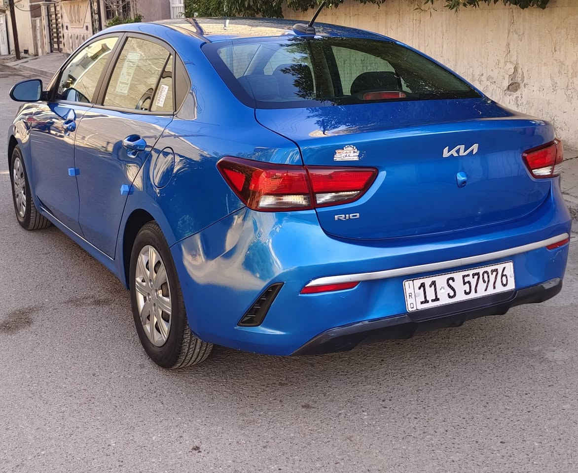 السلام عليكم
كيا ريو 2022 بغداد بأسمي 
بيها بارد جوة الصندوك وصبغ دعاميه خلفيه فقط
بدون ايرباك ماشيه 36 ألف 
السعر 123$
سبع ابكار قرب الجامعة العراقيه
للاتصال ***********
