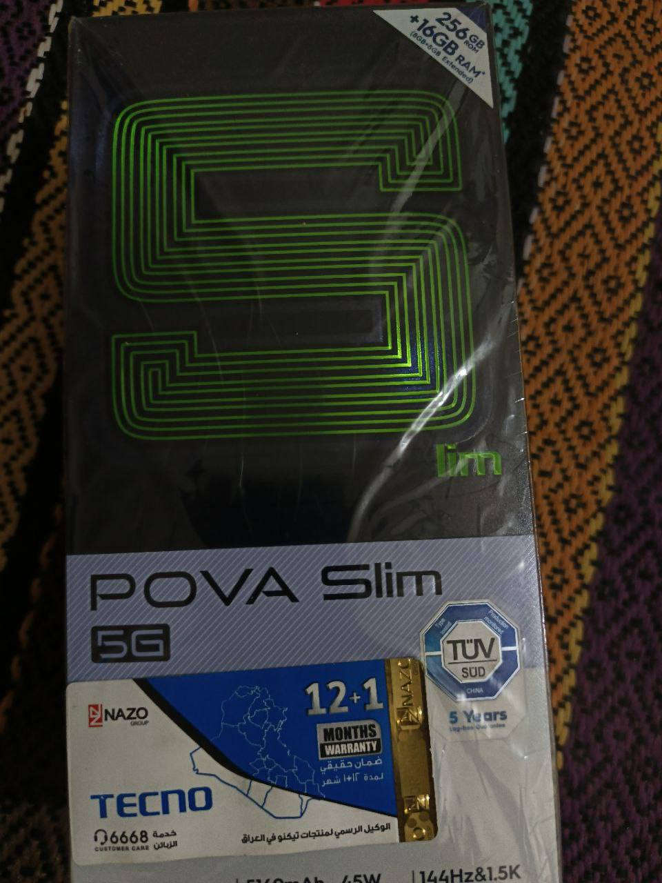 السلام عليكم تكنو بوفا سلم للبيع مستخدم شهر مواصفات معروفه 
256GB
16GB
شاشه منحنيه 144 هيرتز شاحن سريع 45W الجهاز نضيف كلش ميه بالميه غراضه كامله بدون نقص للبيع 275 أو مراوس حسب القناعه مكاني ديالى هبهب 
***********
