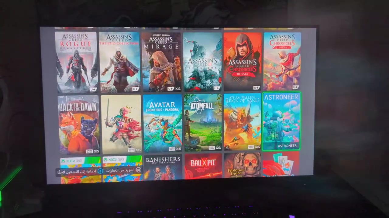 شاشة ASUS tuf game 165hz
خاصية AMD free sanc premium 
خاصية ASCR
خاصية SHADOW BOOST
Full HD 1920×1080 دقه
زمن استجابة: 1ms
24انج
ELMB لتقليل الضبابية
GamePlus
دعم Xbox Series S/X وPS5 على 120Hz
بيها اختبارات dead pixel كاملة واليحب اعيد تصوير الاختبار مكفولة 100%

سعرها 165 مكاني بغداد الدورة ***********
