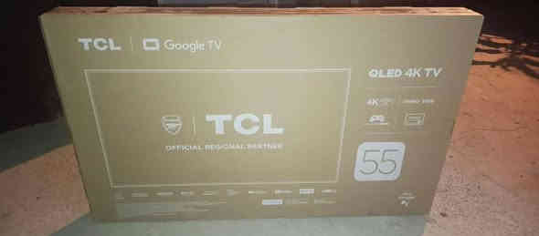 شاشة TCL 55  (مع هدايا) 650 الف... ***********

