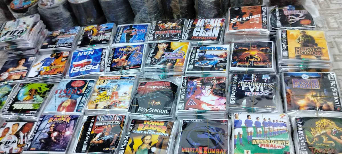 وجبه جديده أقراص بلي 1 بلي 2 
سعر القرص الف دينار


**إذا كنت صاحب هذا الإعلان وتريد حذفه لأي سبب، رجاءا أرسل رسالة إلى الدعم الفني**