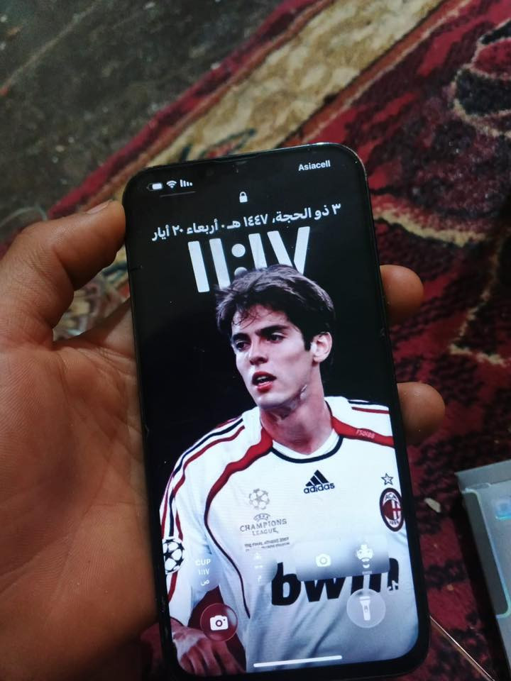 سلام عليكم. ايفون 13 برو ماكس ✅
مبدل شاشه فقط
ومن بدلتها طلعت الكامره تقره غير معروف بس تشتغل
بطاريه 80 بلاديه ✅
ذاكره 128 ✅
جهاز نظيف ✅
العنوان بغداد
السعر 430قفل رقم ***********
