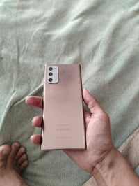 سامسونك نوت 20 فايف جي   ذاكره 128  لون شنباني ما داخل تصليح أبد   بي ...