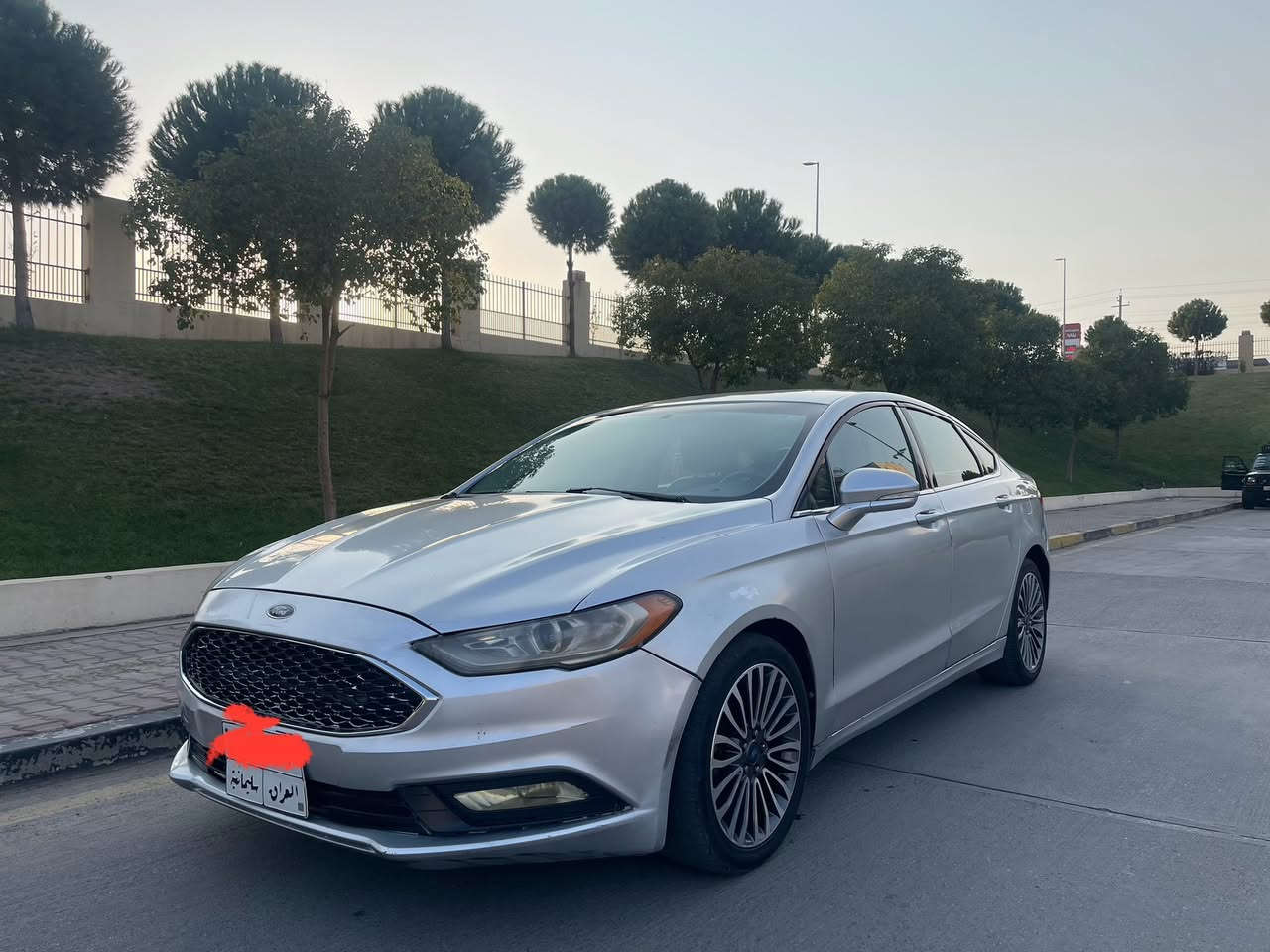 فورد فيوزن موديل ٢٠١٧ مواصفات SE كير محرك تبريد بشرط 
رقم سليمانية رقم سنوي ساقط بشرط تحويل و غرامة سيارة مصبوغ عام جمالية بس ضربة باب سايق و جملغ صفحة سايق
مكان سليمانية سعر ٨٤ بية مجال قليل 
***********
