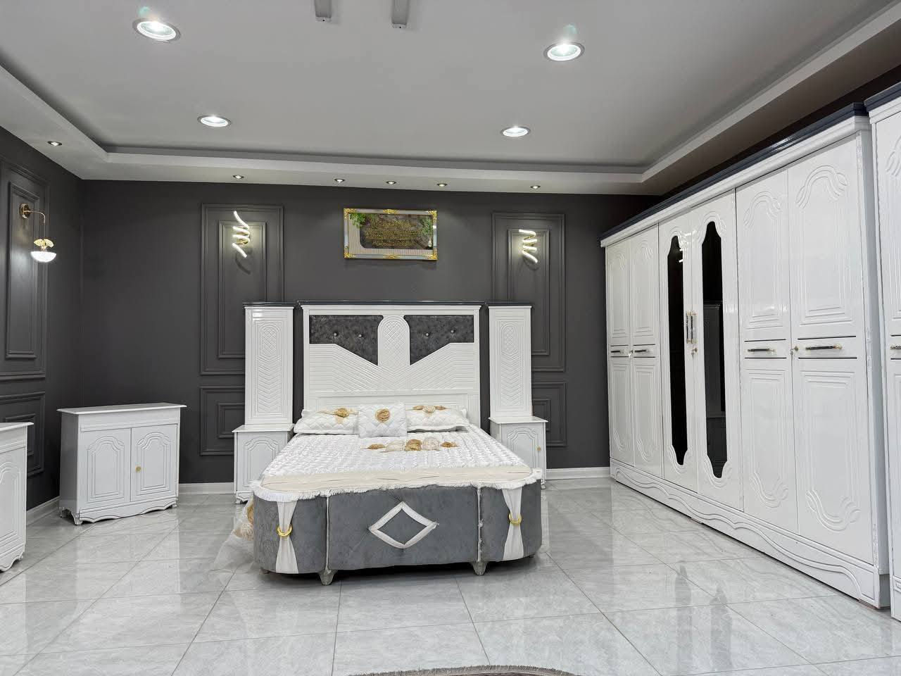 توفر هذا الموديل
وبسعر حلو
نجارة تبارك الرحمن لبيع غرف نوم العراقي وأحدث الموديلات الجديده
 بيع نقد و بتقصيد.            بيع نقد و بتقصيد $$$$
شامل الشد والنقل
للاستفسار والتواصل *********** او واتساب
