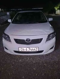 كورلا موديل 2009  امريكي حجم محرك 18  كير محرك شرط سلايت  تبريد تدفئه ...