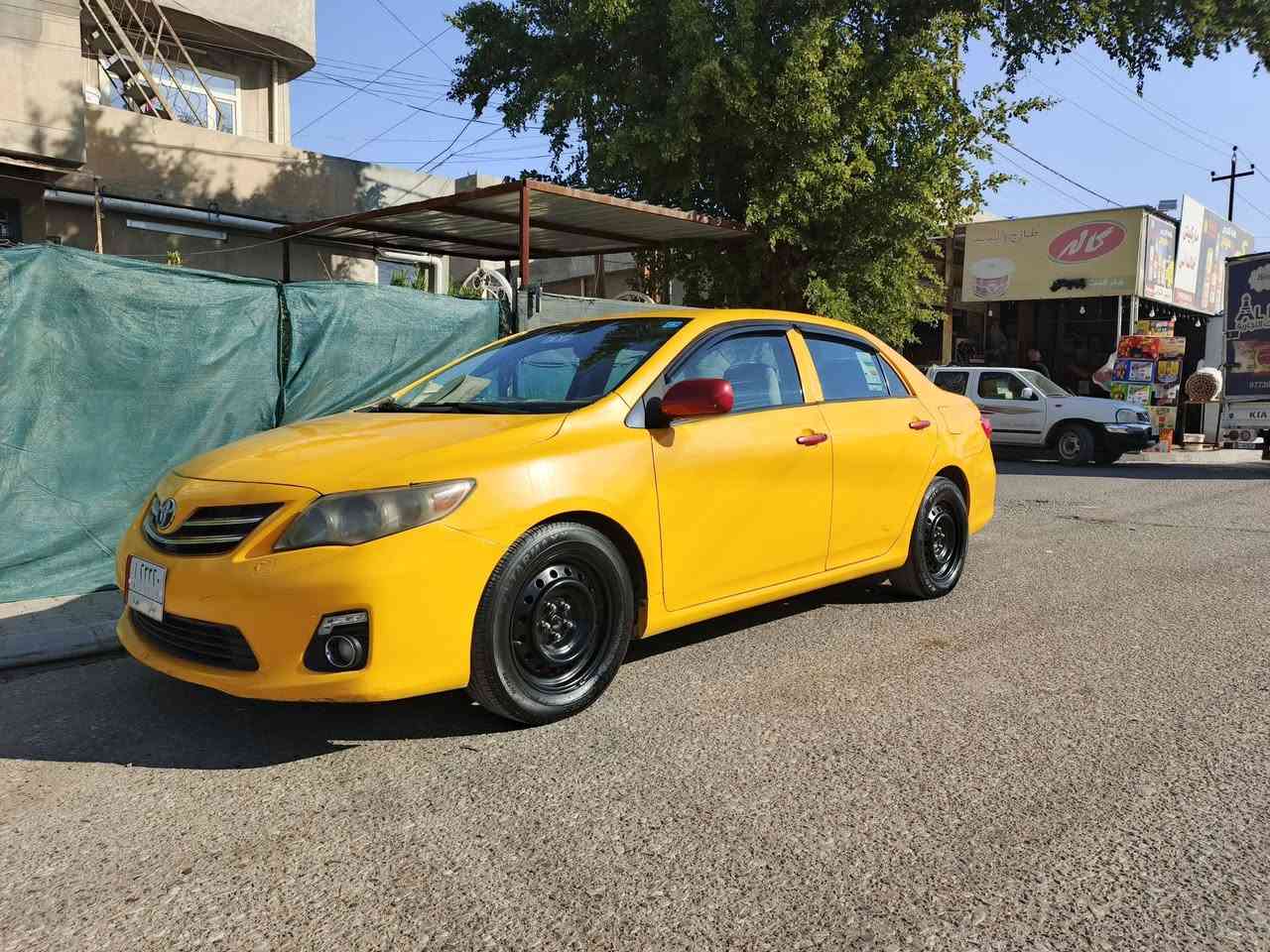 للبيع كورلا موديل 2013 بيه قطعتين رقم ديالى مشروع وطني شرط تحويل بطاقه بانزين بيه  نقابه صفر تخم تايرات جديد كير محرك شرط سقف سلايت سعر 125اي استفسار *********** اني مكلف بل نشر خابر على رقم
